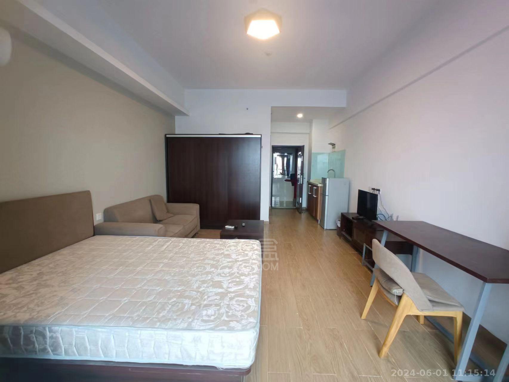 中泰财富湘江 1室1厅1卫 1200.00元/月 中泰财富湘江 1室1厅1卫 1200.00元/月室内图