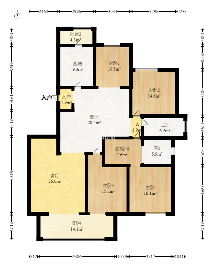珠江花城二期扶水岸  4室2厅2卫    125.0万 珠江花城二期扶水岸  4室2厅2卫    125.0万