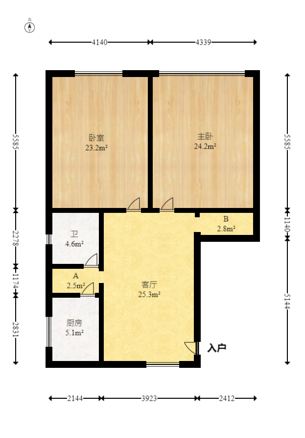星沙汽配城(大塘村农机市场) 2室1厅1卫 29.8万 星沙汽配城(大塘村农机市场) 2室1厅1卫 29.8万户型图