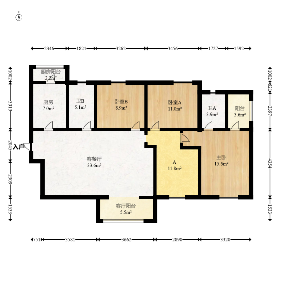 保利西海岸B区  4室2厅2卫    178.0万 保利西海岸B区  4室2厅2卫    178.0万户型图