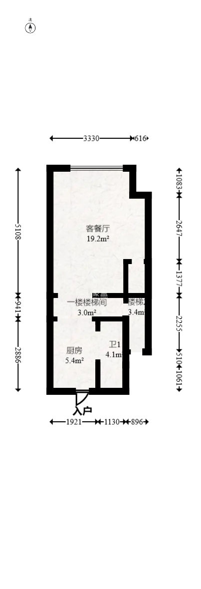 正荣梅溪紫阙台  2室2厅1卫   47.00万