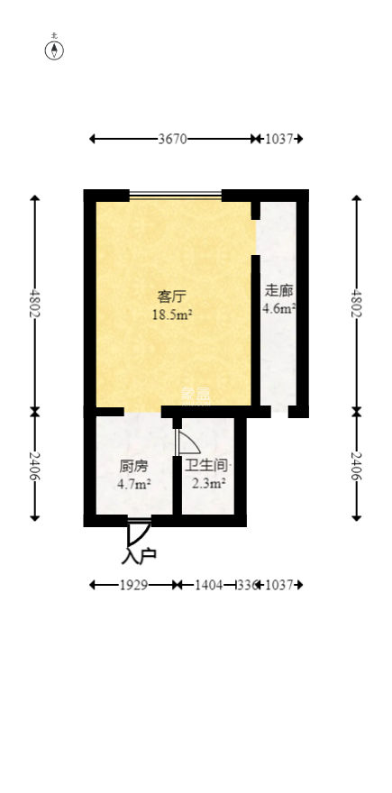 碧桂园星荟  1室1厅1卫   20.80万