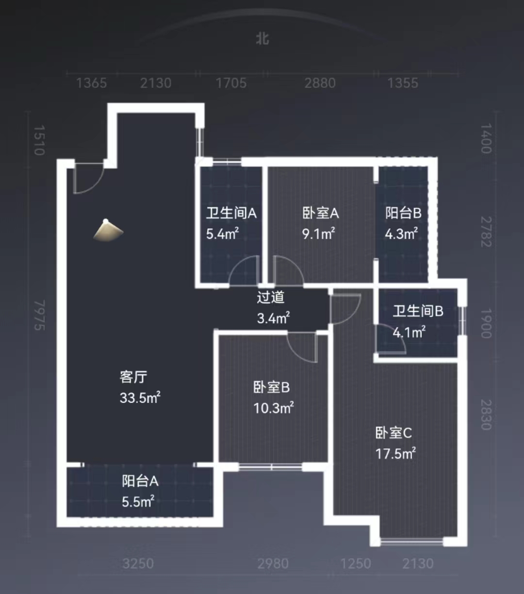 西郡佳园  1室0厅0卫   47.00万