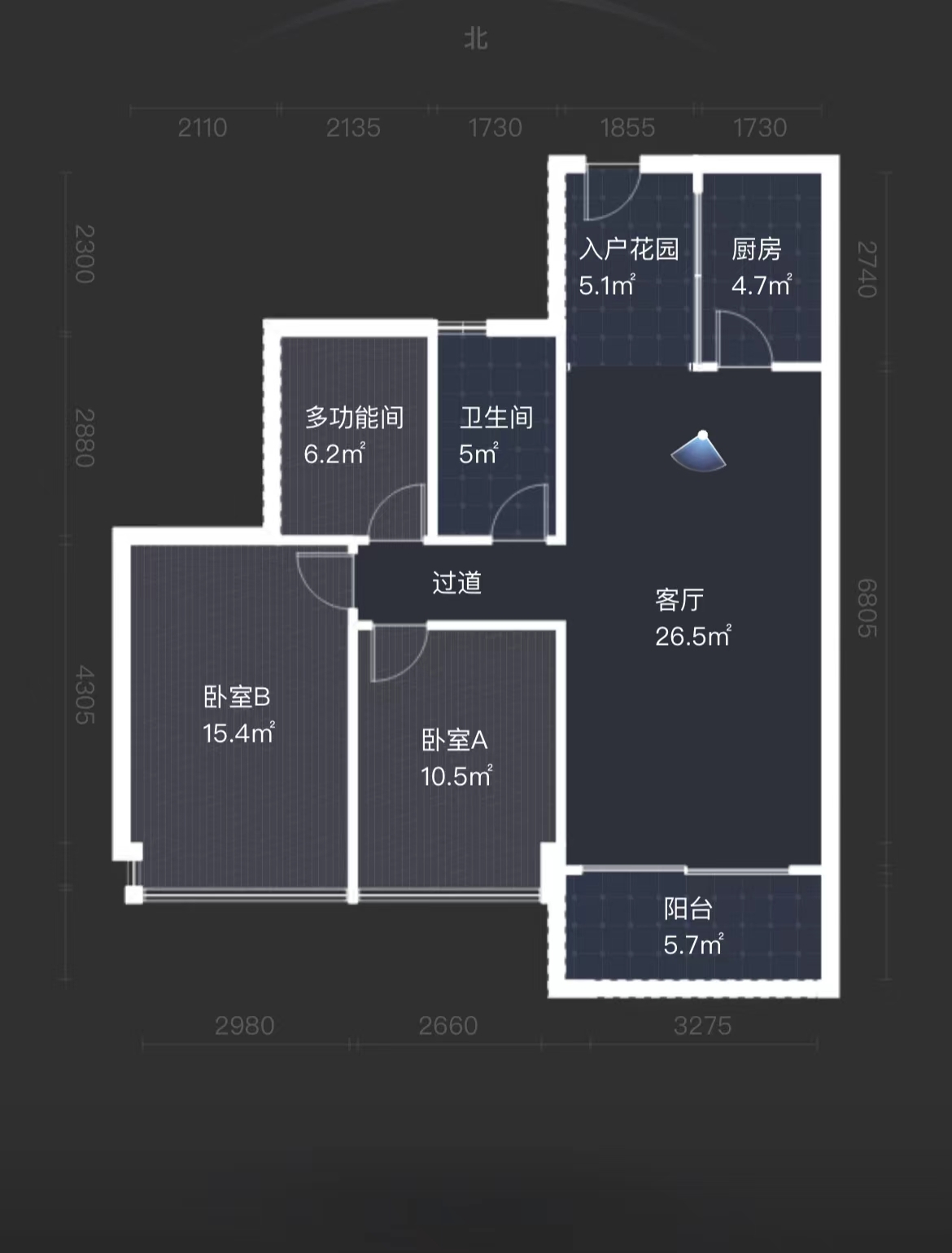 经世龙城  3室2厅1卫   45.00万