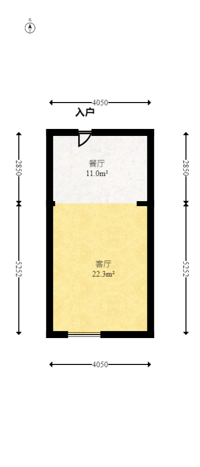 新世界广场  1室1厅1卫   28.30万室内图1