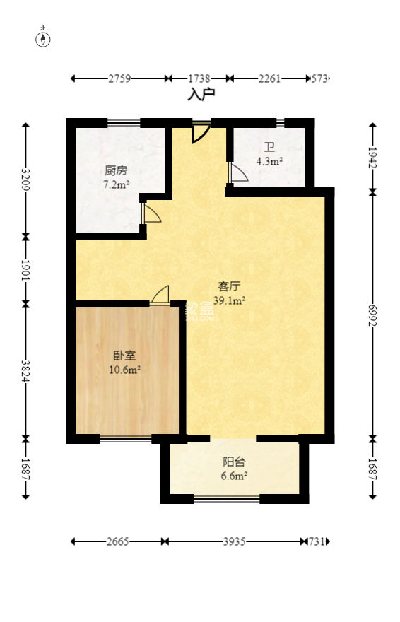 梅溪正榮府 4室2廳2衛 148.00萬