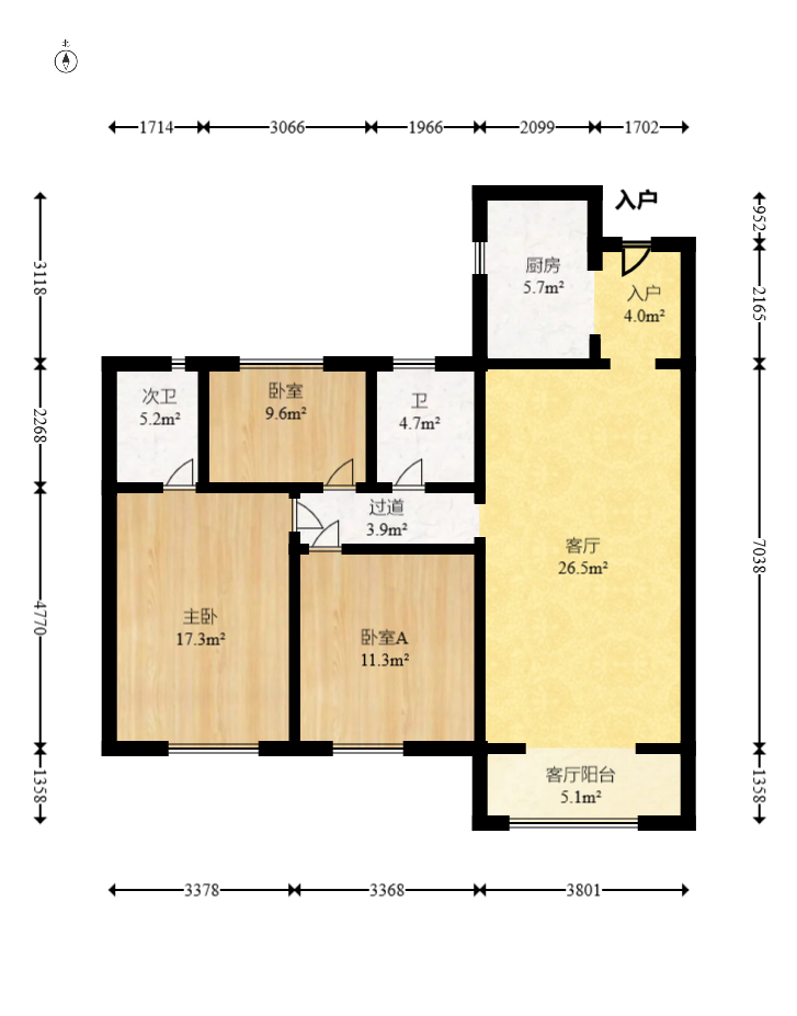 金地艺境 0室0厅0卫 69.0万 金地艺境 0室0厅0卫 69.0万户型图