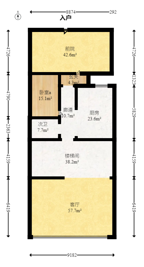 保利麓谷林语G区 5室2厅4卫 420.0万 保利麓谷林语G区 5室2厅4卫 420.0万户型图