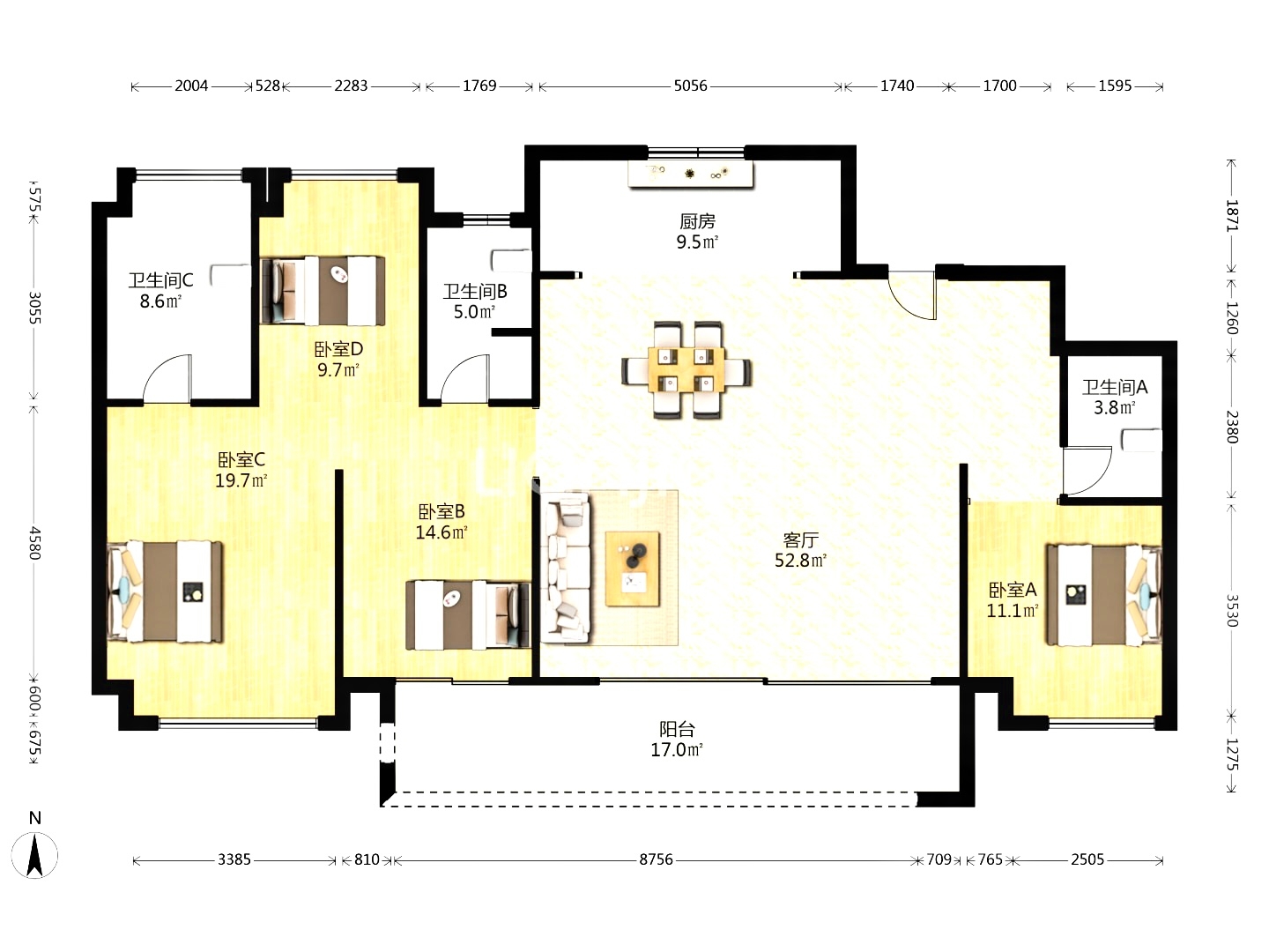 建发央著  0室0厅0卫   161.80万