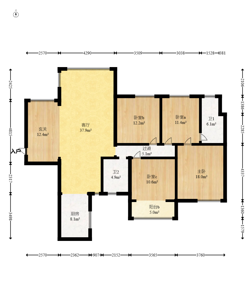 紫鑫御湖湾  5室2厅2卫    112.0万 紫鑫御湖湾  5室2厅2卫    112.0万户型图