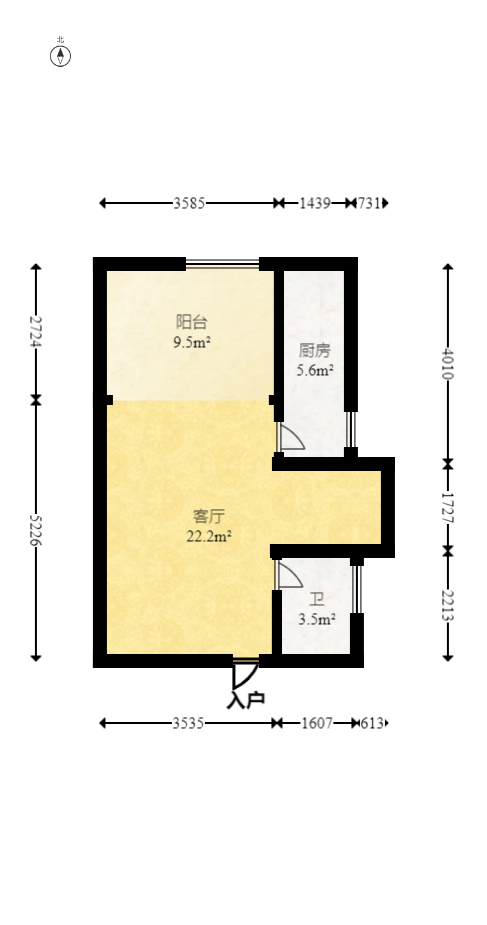 尚鑫海悦(新长海尚海城)  2室2厅1卫    52.0万 尚鑫海悦(新长海尚海城)  2室2厅1卫    52.0万户型图