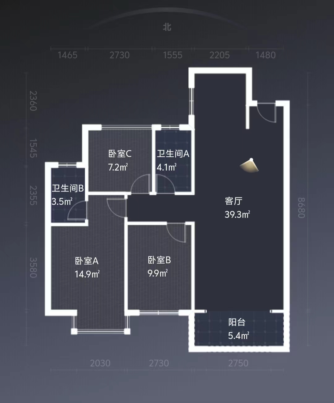 望云印象  0室0厅0卫   66.00万