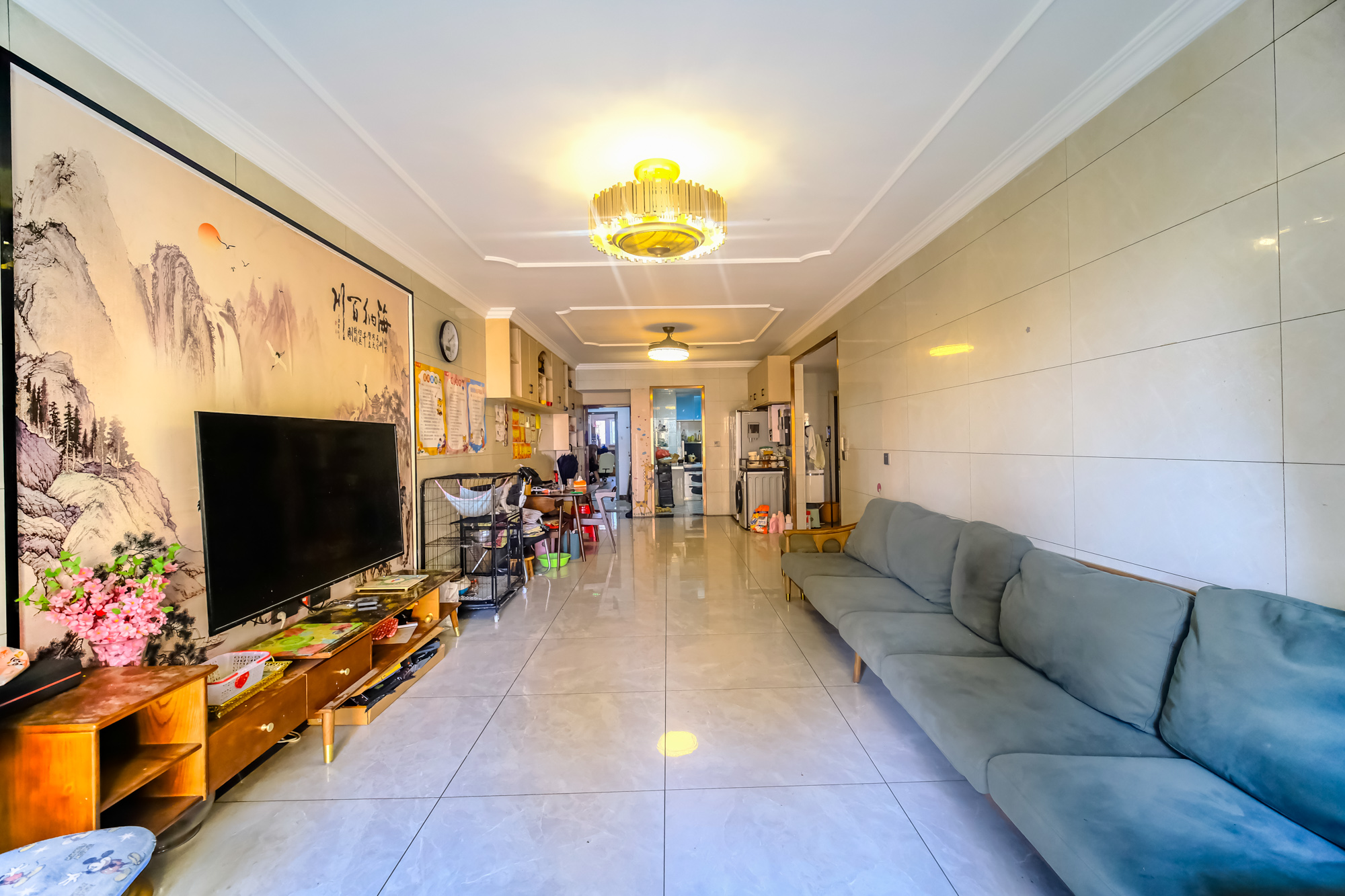 荣盛花语城 3室2厅2卫 85.8万 荣盛花语城 3室2厅2卫 85.8万客厅