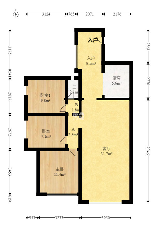 铂宫  3室2厅1卫    120.0万 铂宫  3室2厅1卫    120.0万