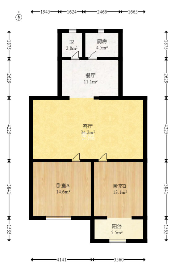 四方小區(qū)  1室0廳0衛(wèi)   99.00萬