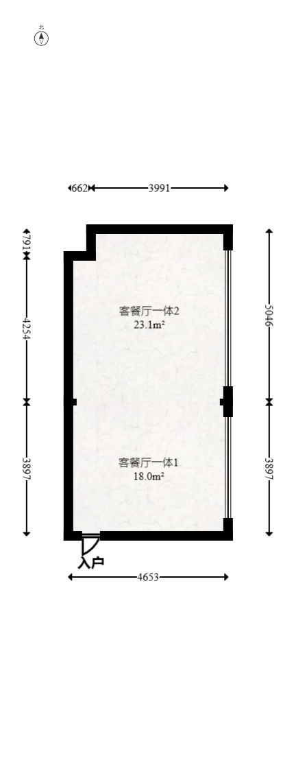 京武浪琴山三期（京武中心）  2室1厅1卫   62.80万