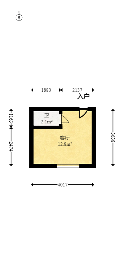 星沙二区  10室0厅10卫   118.00万室内图1