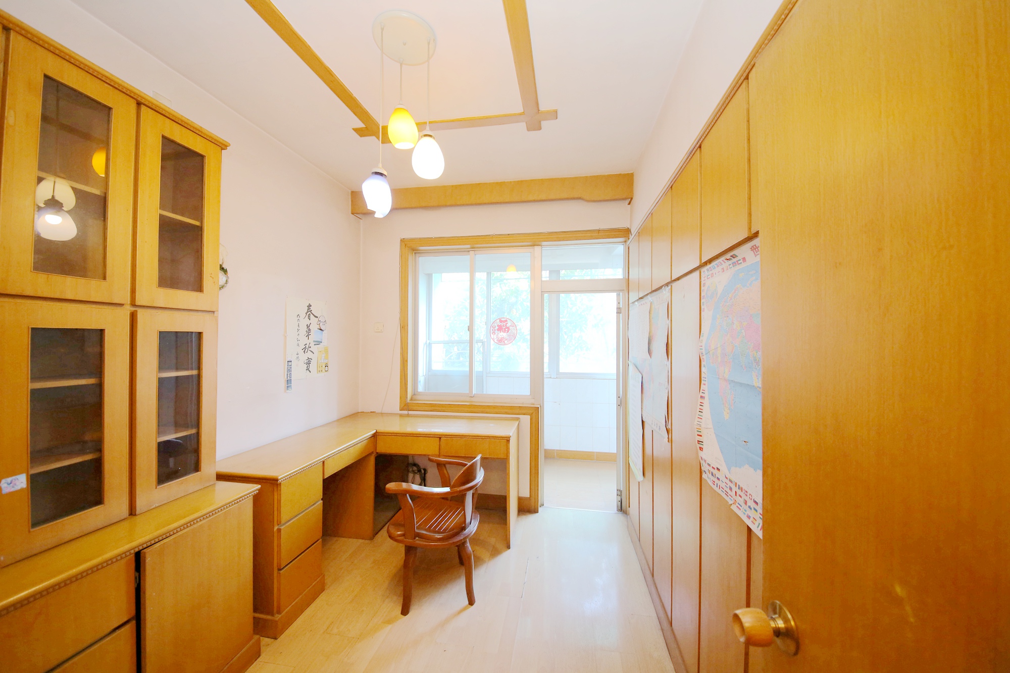 安全厅宿舍阳光小区（湘湖渔场阳光小区)  3室2厅1卫   85.00万卧室