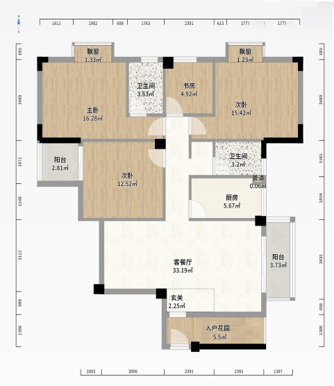 文化园三期  3室2厅2卫    69.8万 文化园三期  3室2厅2卫    69.8万室内图