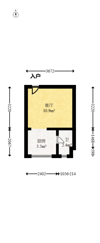 星沙三区  5室2厅2卫   158.00万室内图1
