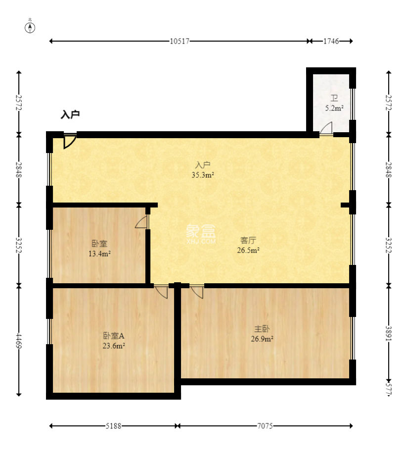 圓夢花園  1室0廳0衛(wèi)   397.50萬