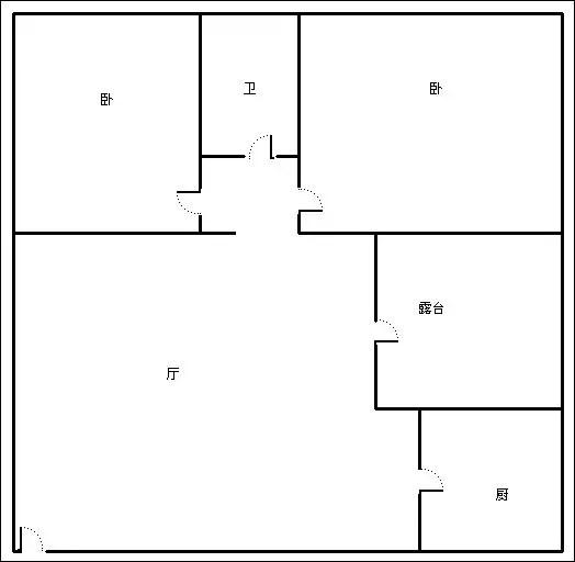 凤凰水城凤凰湾 2室2厅1卫 6000.0元/月 凤凰水城凤凰湾 2室2厅1卫 6000.0元/月室内图