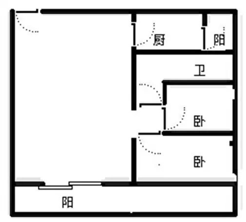 山屿湖  1室1厅1卫   2500.00元/月室内图