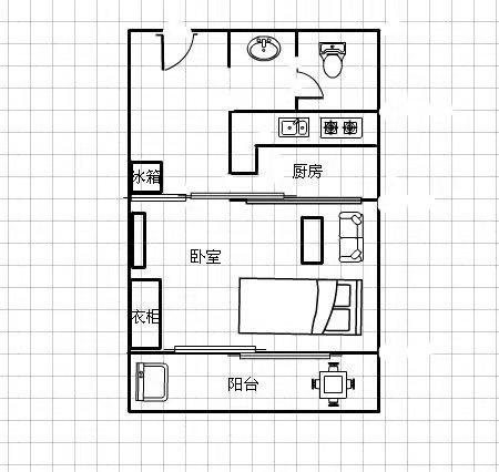 华庭时光里  1室1厅1卫   92.00万