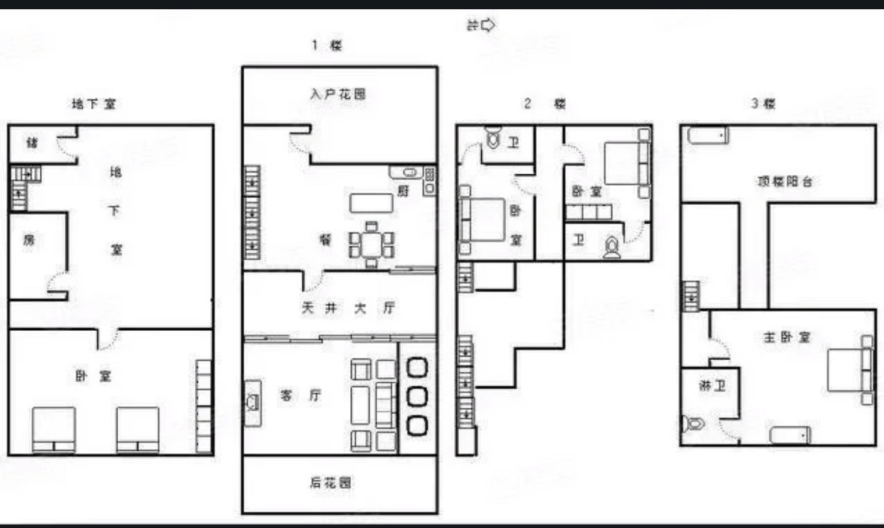 鲁能高尔夫二区别墅  4室2厅3卫   1300.00万