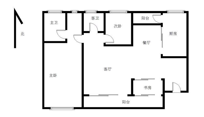 泰和花园  3室2厅2卫   310.00万