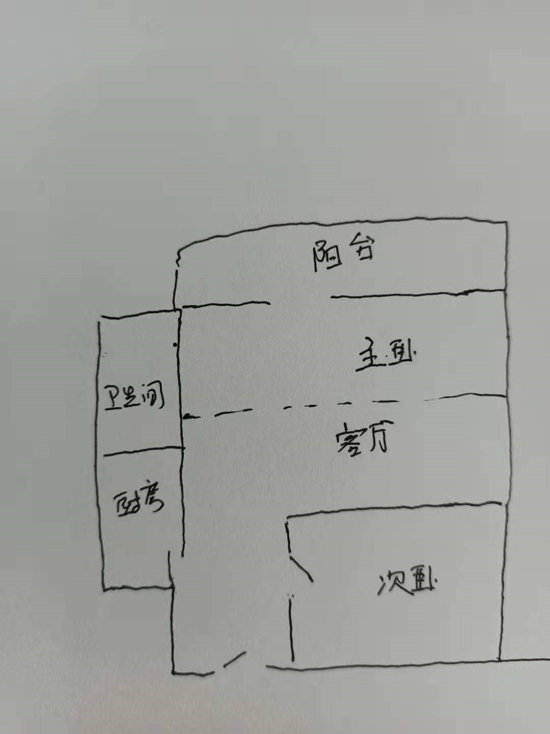 圣煜花园  2室1厅1卫   135.00万客厅