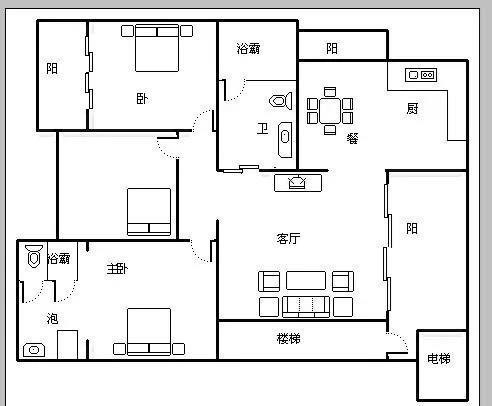 凤凰水城南岸  4室2厅2卫   5850.00元/月