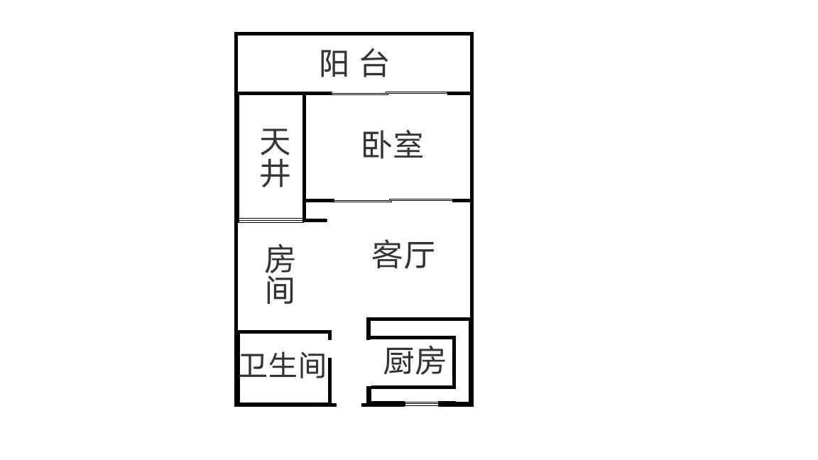 凤凰水城左岸美林水居  1室1厅1卫   150.00万客厅