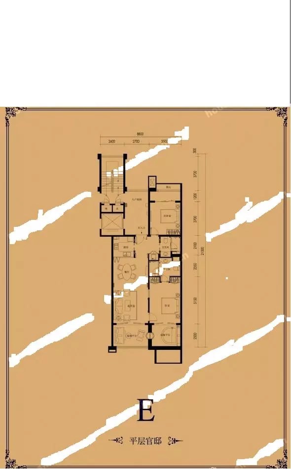 海航铂爵公馆  3室2厅2卫   730.00万