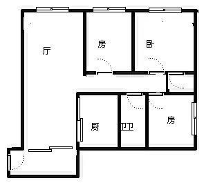 鸿洲香榭左岸  3室2厅2卫   460.00万客厅