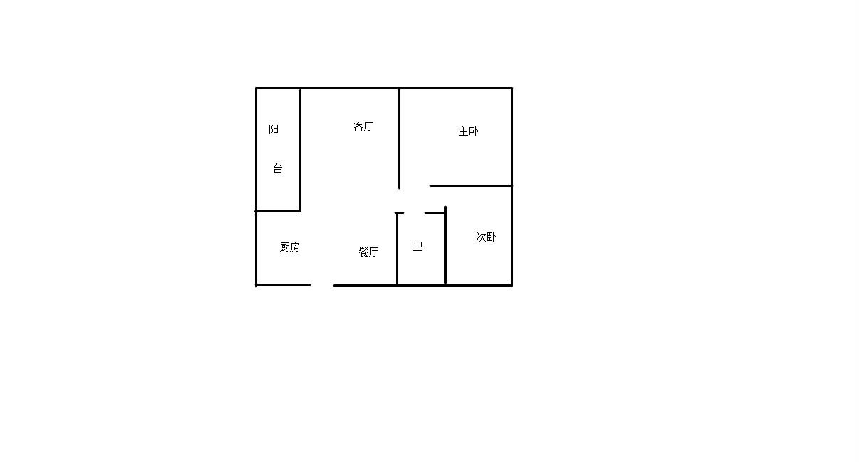 兰海花园三期  2室2厅1卫   5000.00元/月室内图