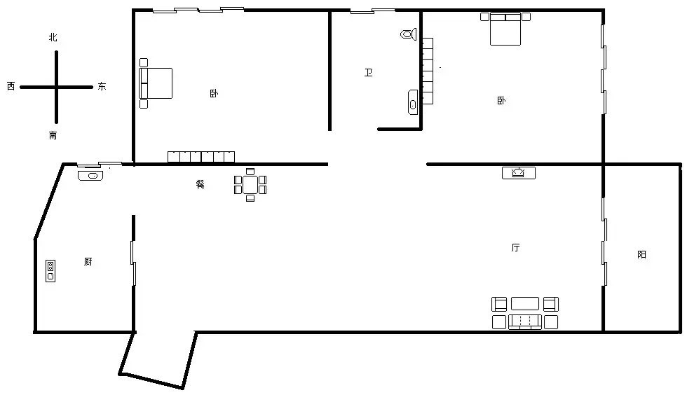海岳半岛城邦 2室2厅1卫 210.0万 海岳半岛城邦 2室2厅1卫 210.0万客厅