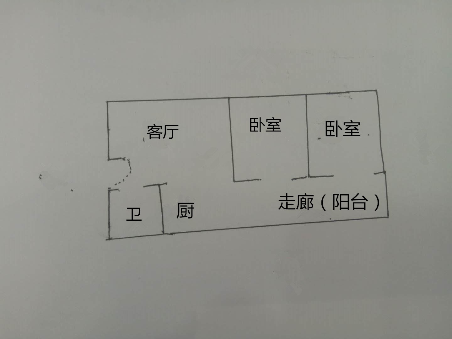 华豫苑海韵苑  2室2厅1卫   120.00万