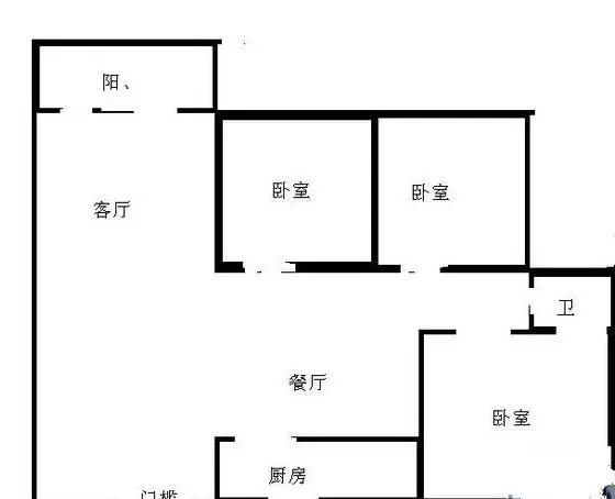 丽园春晓  3室2厅2卫   260.00万客厅