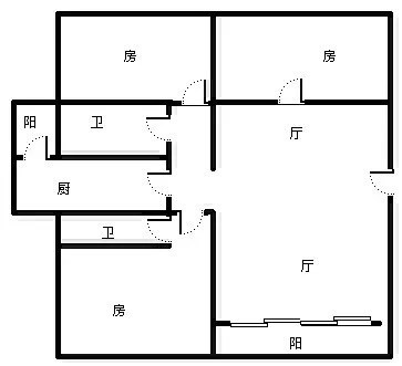 阳光海岸  3室2厅2卫   400.00万客厅