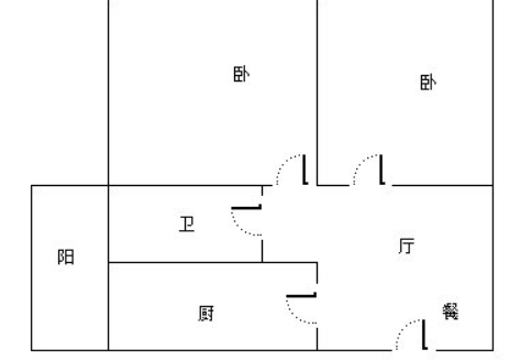 三亚星域  2室2厅1卫   105.00万