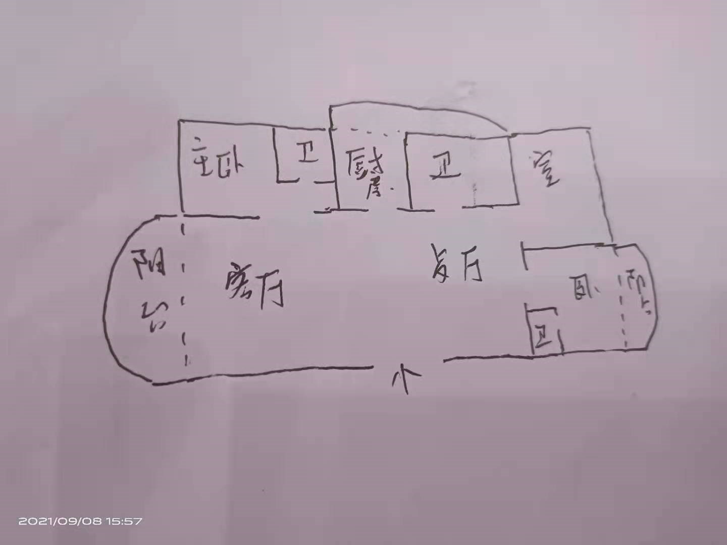 兰海花园一期  3室2厅2卫   6000.00元/月