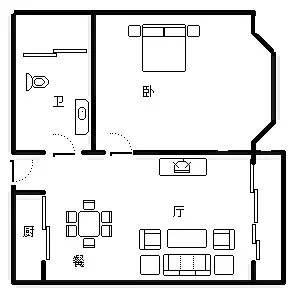 盛世新第  1室1厅1卫   280.00万