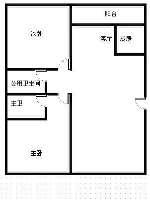 凤凰水城红树湾  2室1厅1卫   3500.00元/月室内图