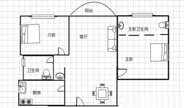 瑞都水郡  2室2厅2卫   220.00万