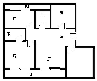 海洋之星  3室2厅2卫   560.00万