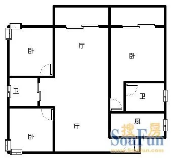 国际银座  3室2厅2卫   500.00万