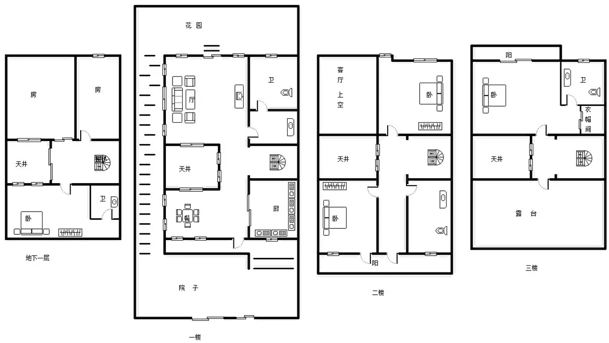 鲁能游艇二区一期别墅(新)  6室3厅4卫   1000.00万客厅