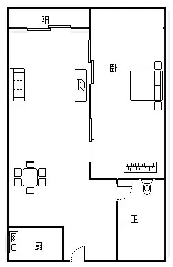 金蓝湾 1室1厅1卫 160.0万 金蓝湾 1室1厅1卫 160.0万客厅