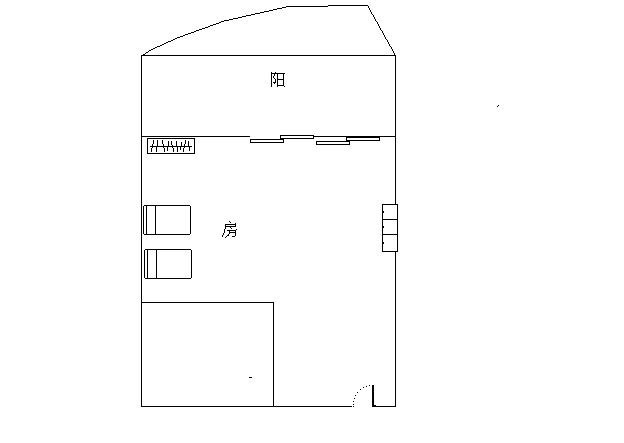 碧海蓝天  1室1厅1卫   1450.00元/月室内图